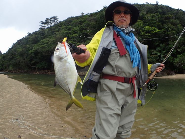 マングローブ リーフ フライフィッシング 西表島の釣り シュノーケル 滝への少人数ツアー 島道楽